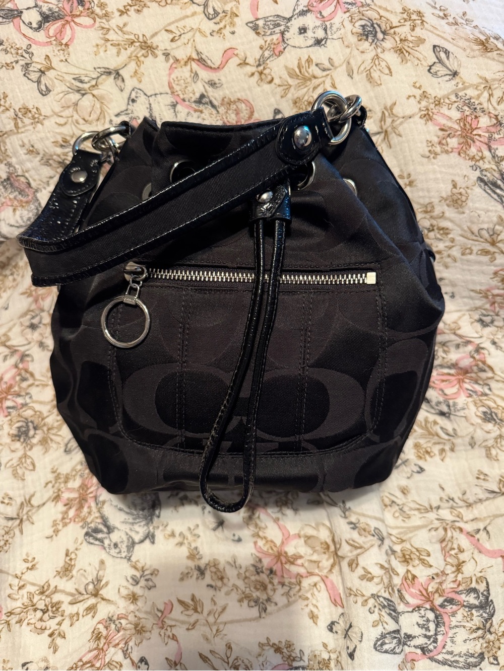 Coach Poppy Glam Tote